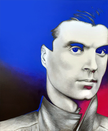 David Byrne painting art