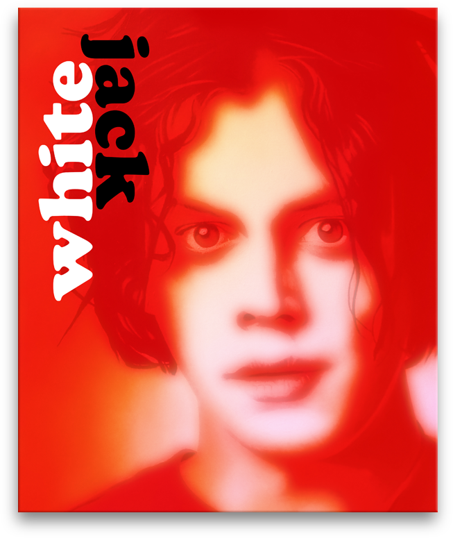 Jack White stramashed digital artwork