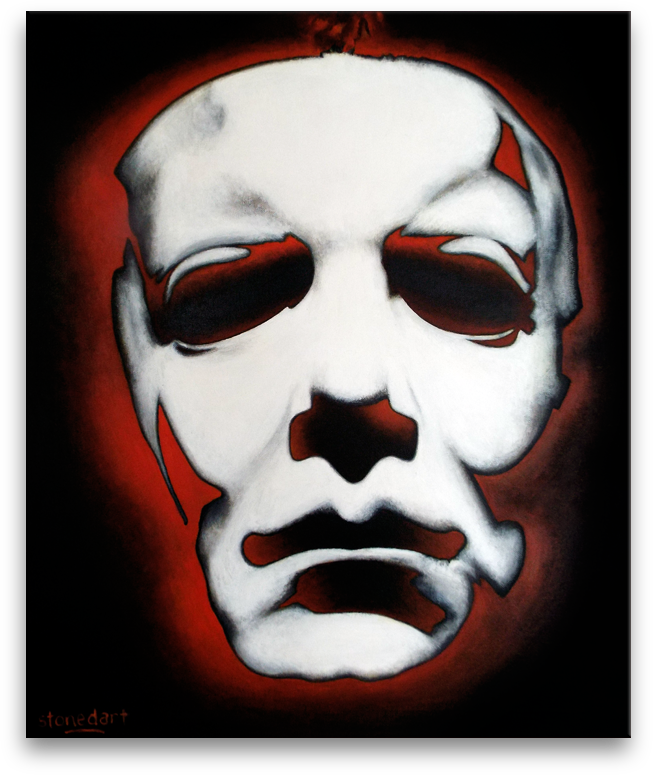 Michael Myers original painting art